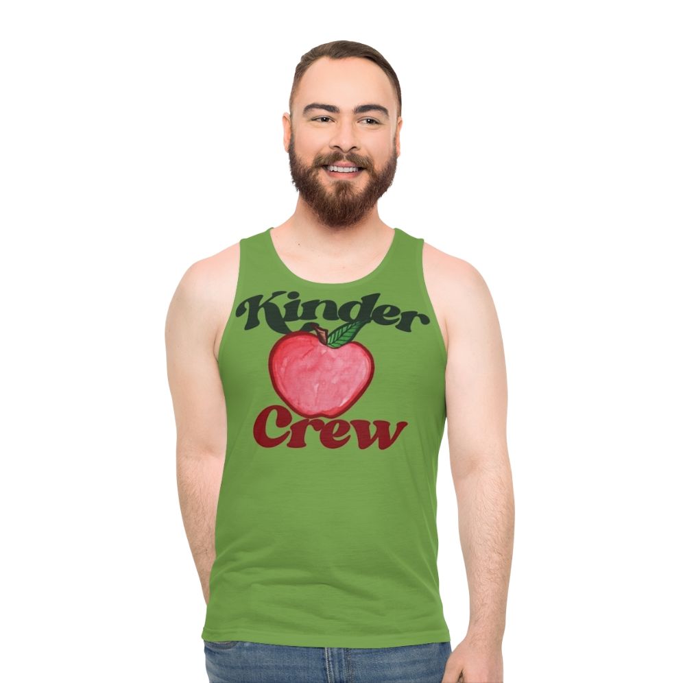 Unisex Kinder Crew Tank Top for Kindergarten Teachers