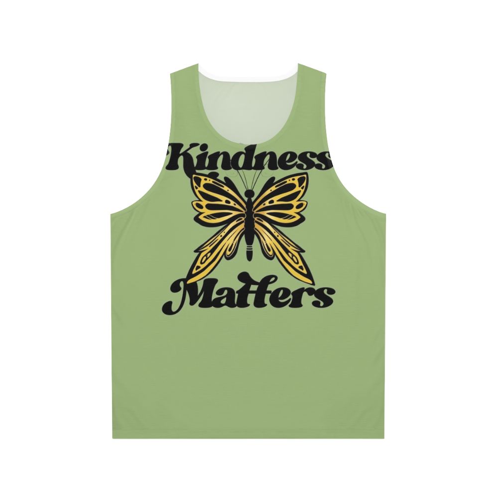 Unisex Kindness Matters Butterfly Tank Top