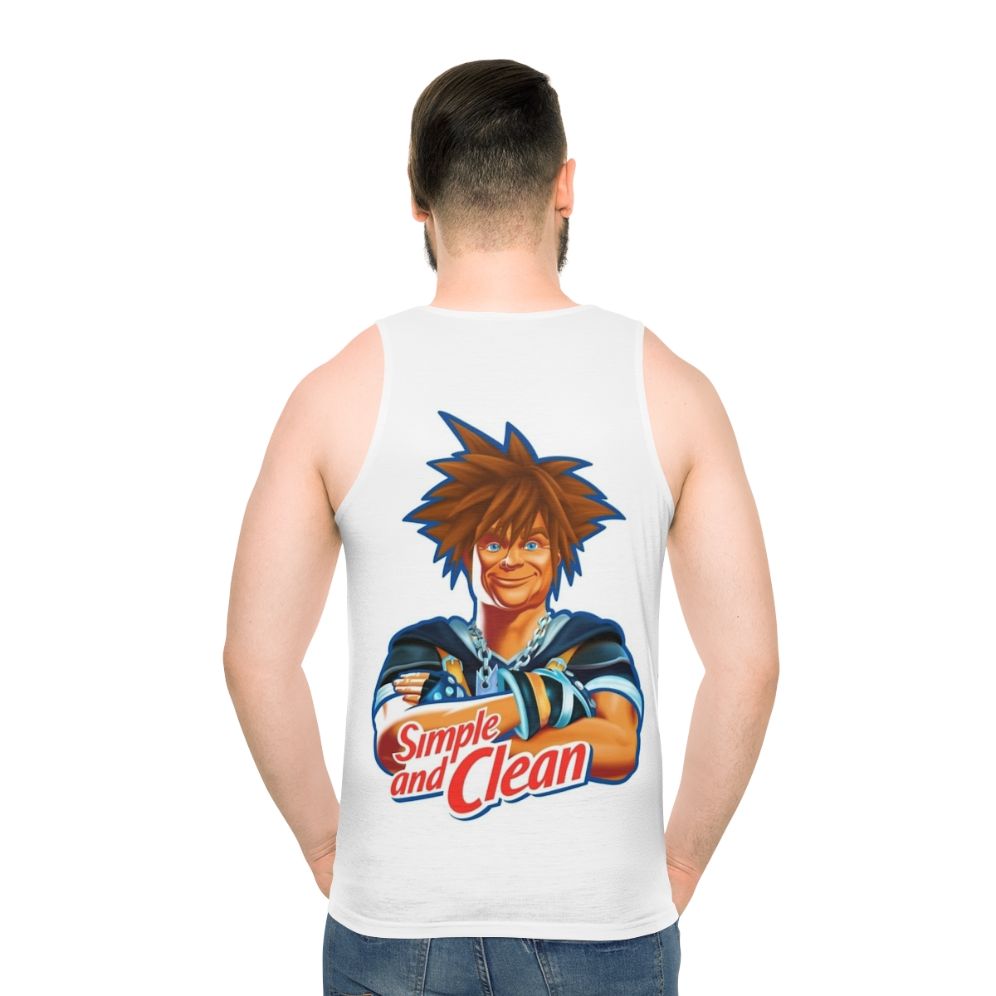 Unisex 'Simple and Clean' Kingdom Hearts Inspired Tank Top