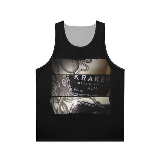 Unisex Kraken Tank Top with Nautical Sea Creature Design