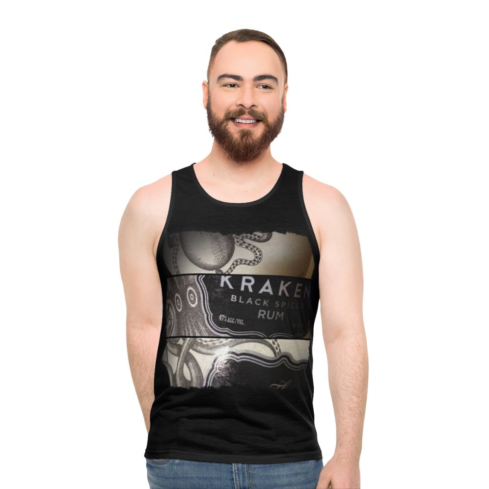 Unisex Kraken Tank Top with Nautical Sea Creature Design