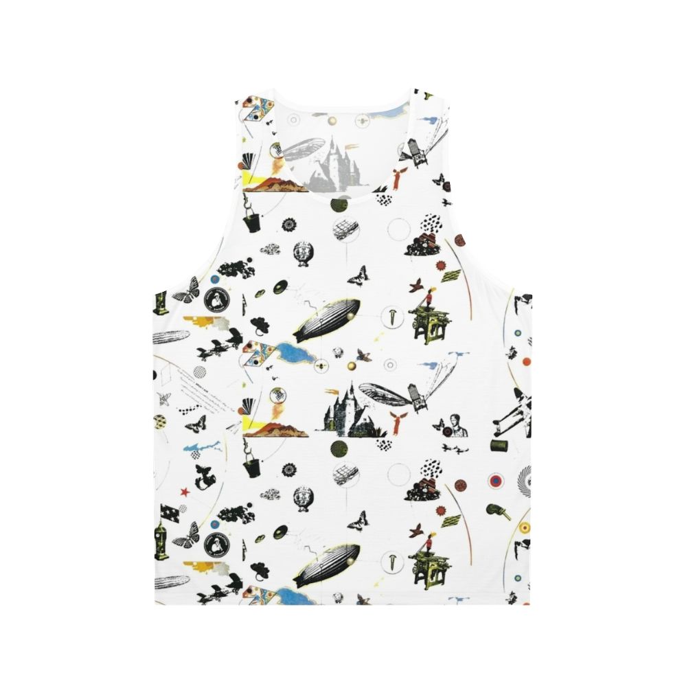 Unisex led zeppelin rock band tank top