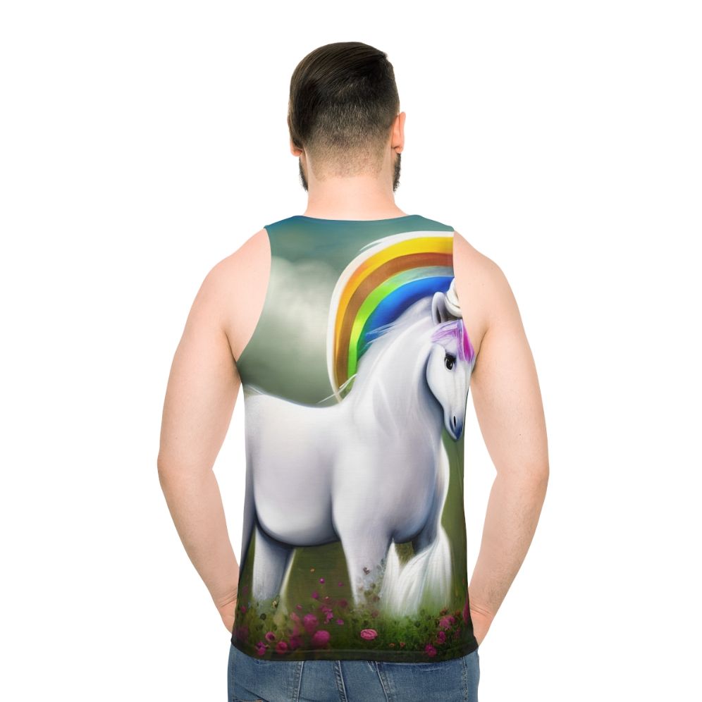 Unisex Legendary Unicorn Fantasy Tank Top