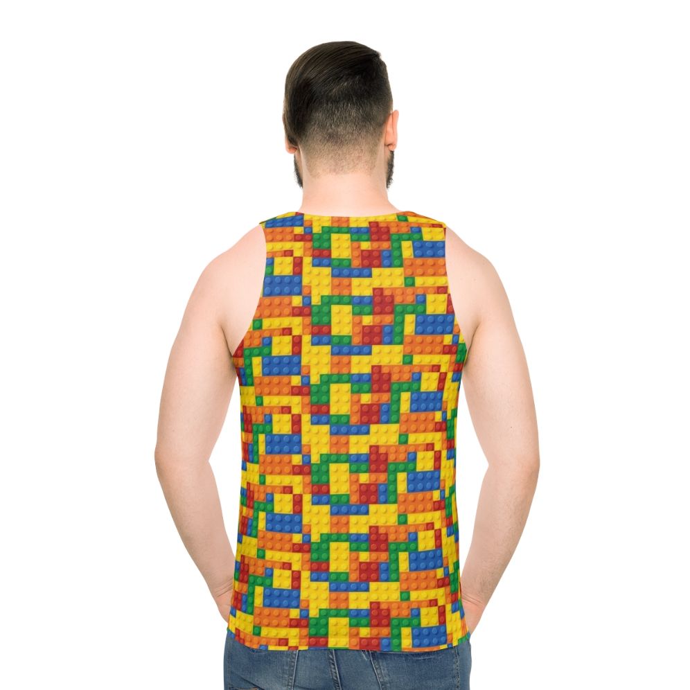 Unisex Lego Building Blocks Tank Top
