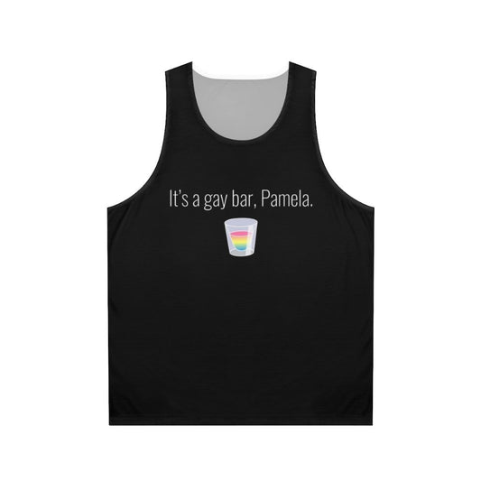 Unisex LGBTQ Pride "It's a Gay Bar" Graphic Tank Top