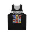 Unisex tank top featuring the Los Ingobernables de Japon logo