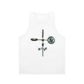 Unisex tank top with "Like Scales" graphic design, inspired by Jason Isbell's music