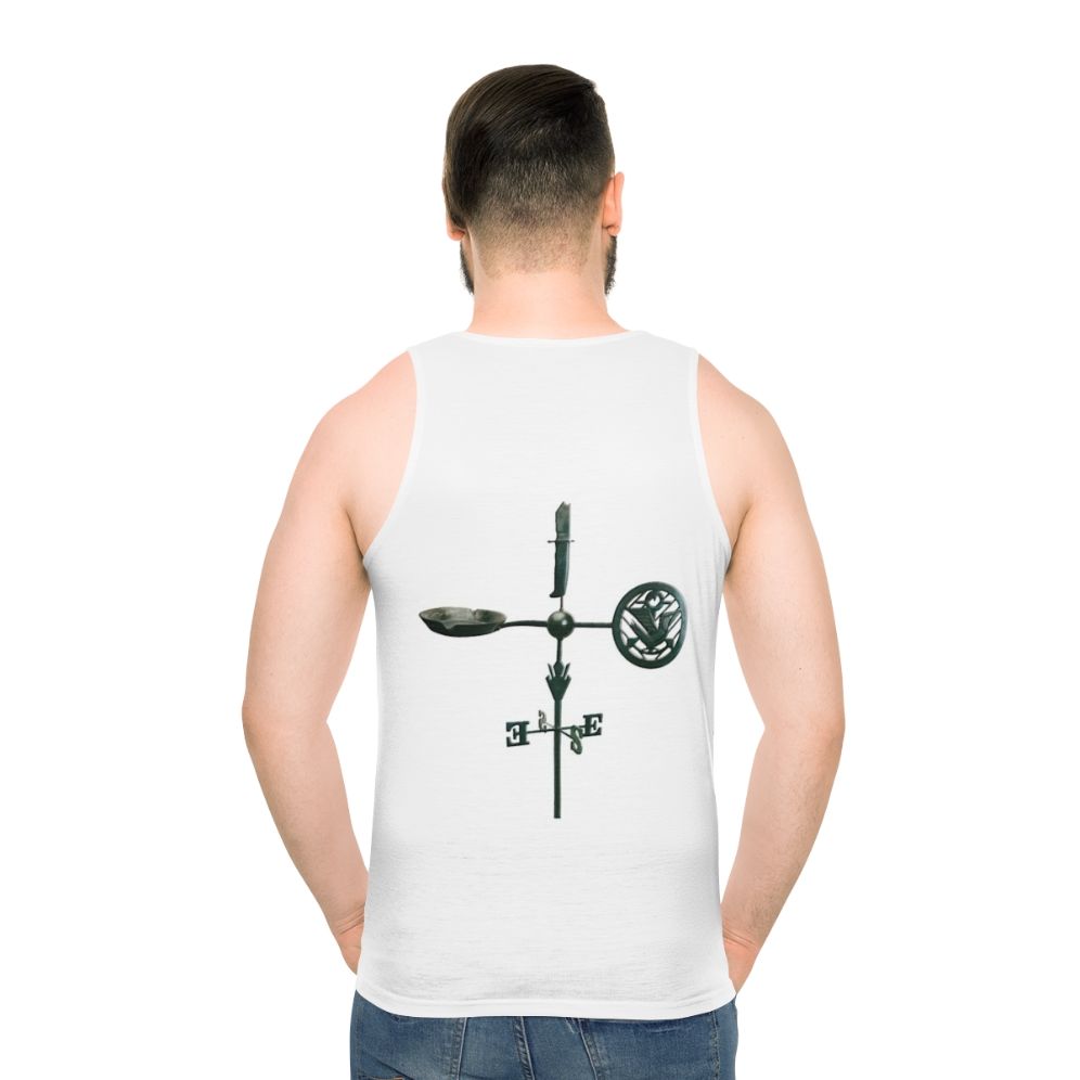 Unisex tank top with "Like Scales" graphic design, inspired by Jason Isbell's music