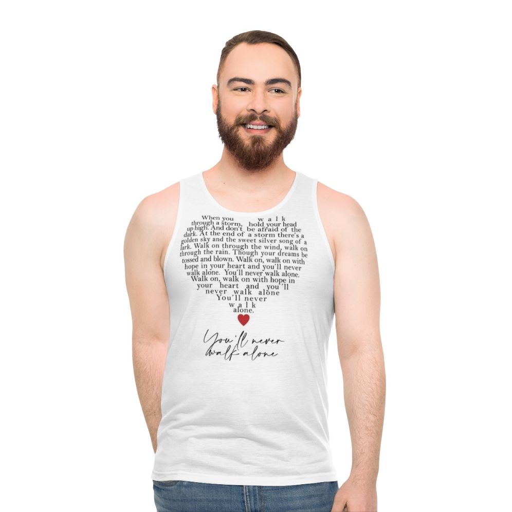 Unisex Liverpool FC YNWA Heart Tank Top