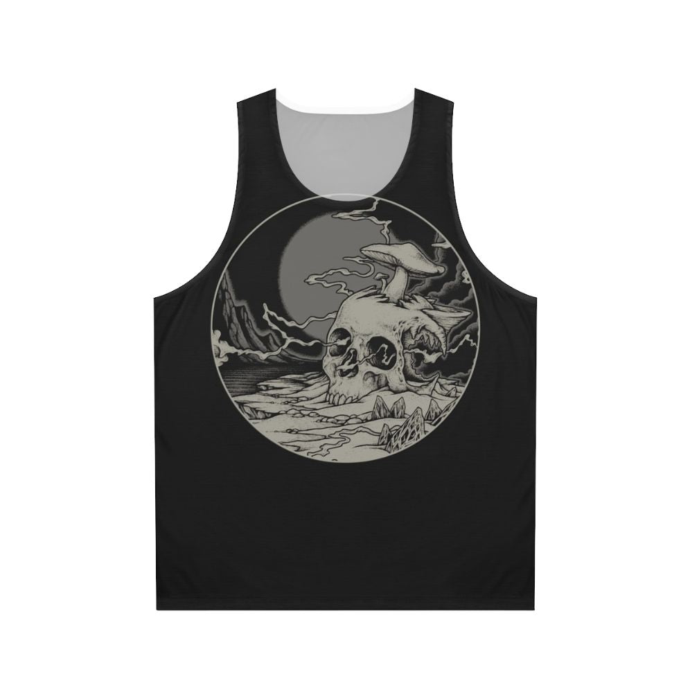 Unisex 'Lost Voyager' Dark Psychedelic Sci-Fi Tank Top