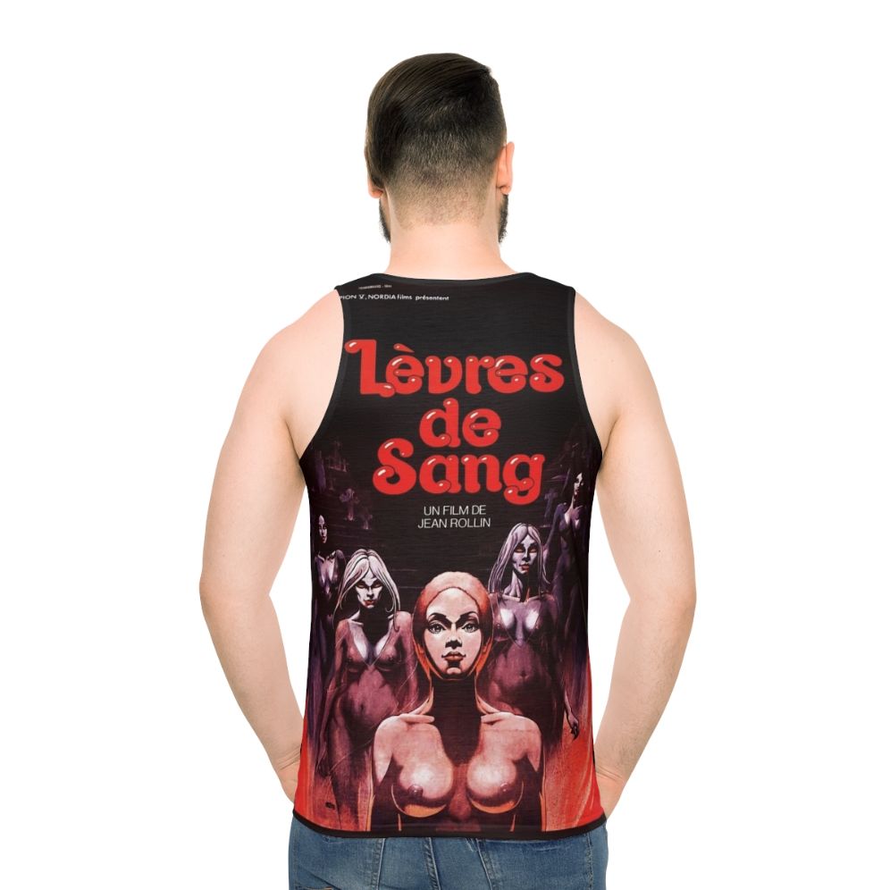 Unisex 'L Vres De Sang' vampire horror tank top