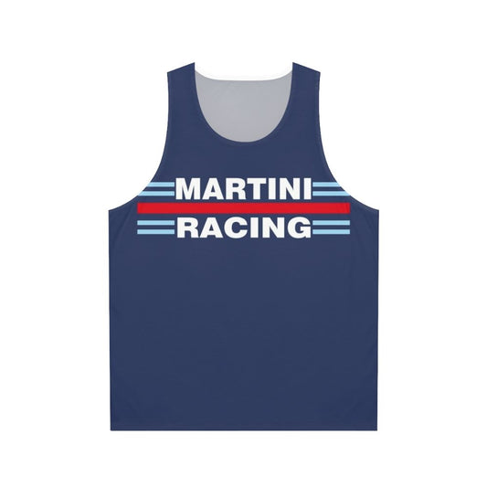 Unisex Martini Racing Stripe Premium Tank Top