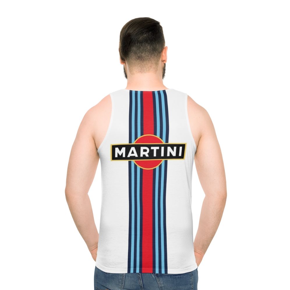 Unisex Martini Racing Stripe Premium Tank Top
