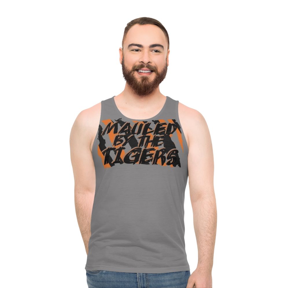 Unisex 'Mauled By The Tigers' Tank Top for Hull City FC Fans