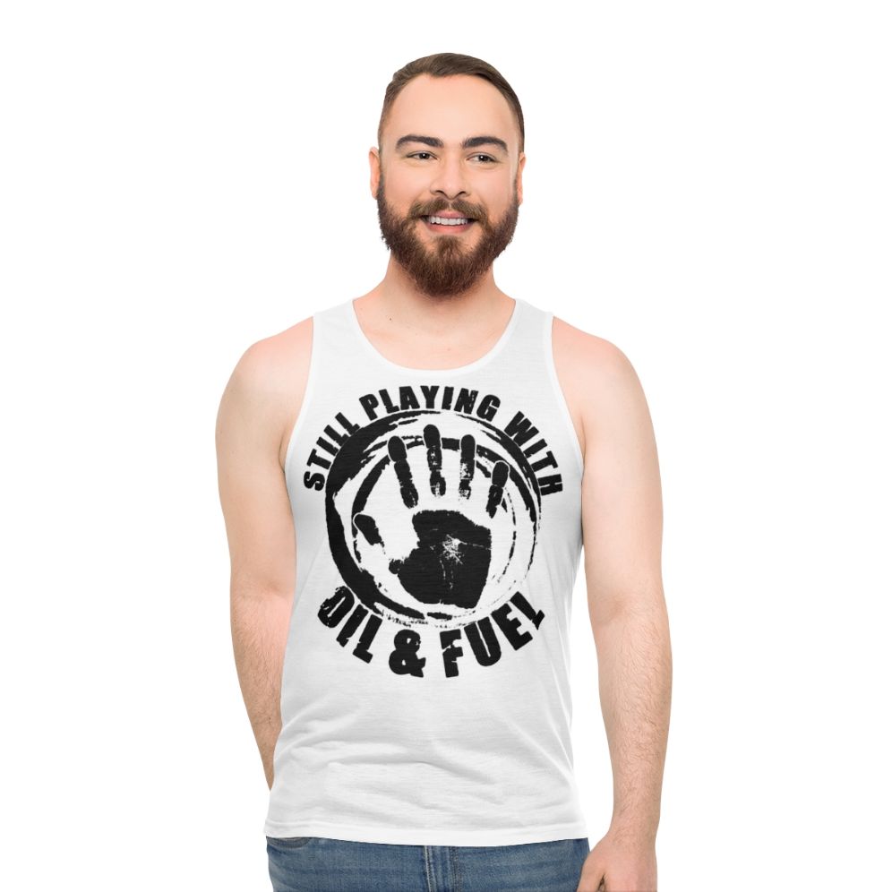 Unisex tank top for mechanics and auto repair professionals