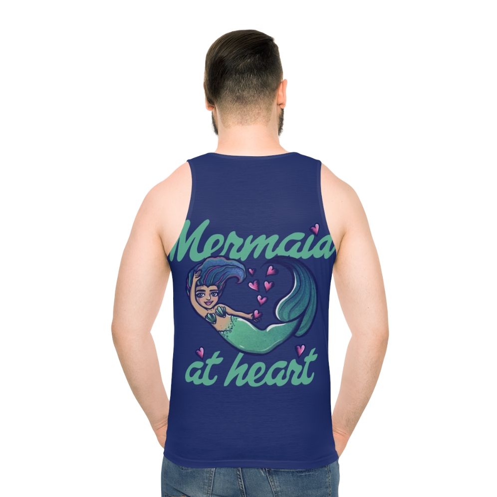 Unisex Mermaid At Heart Chibi Tank Top