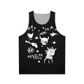 Unisex tank top featuring the fictional band "Mexican Funeral" from the TV show Dirk Gently's Holistic Detective Agency