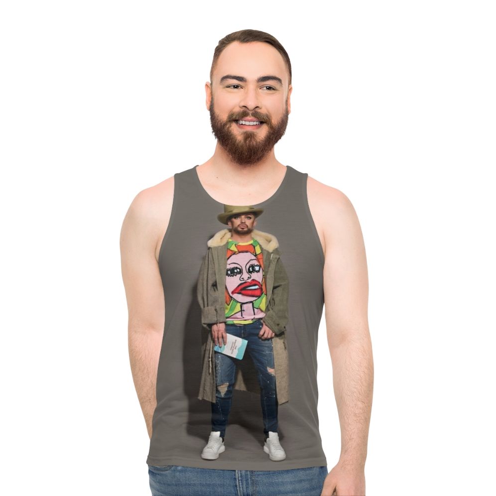 Unisex mindfulness tank top