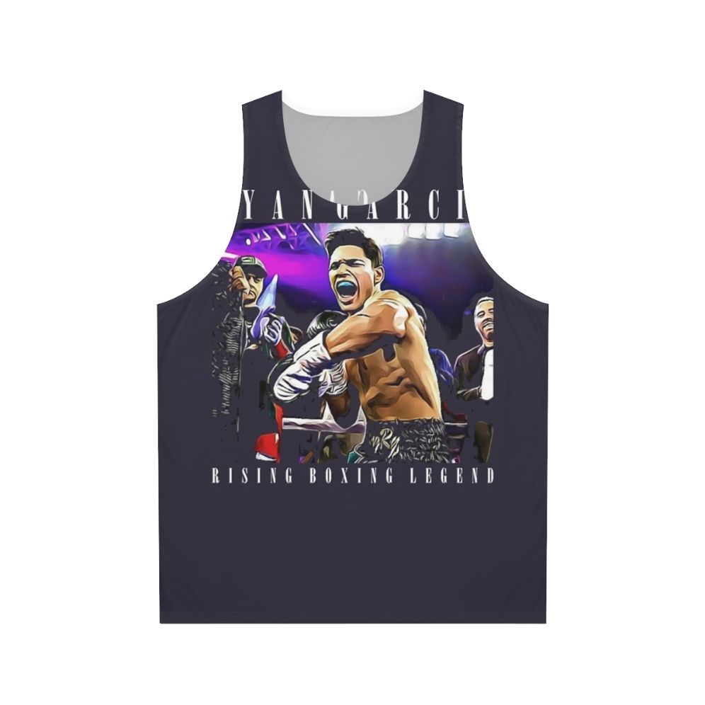 Unisex MMA fighter tank top with Ryan Garcia design