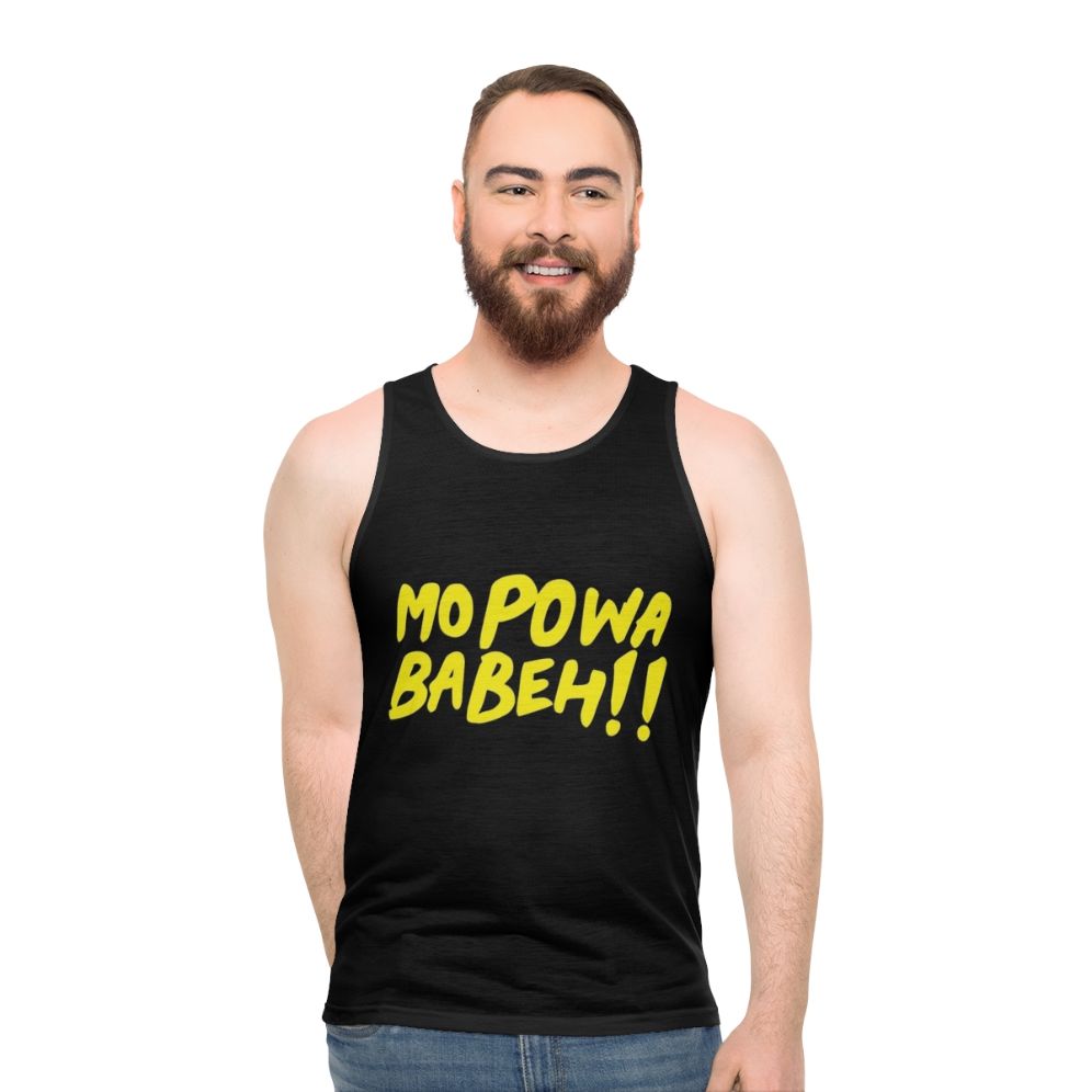 Unisex "Mo Powa Babeh" Power Tank Top