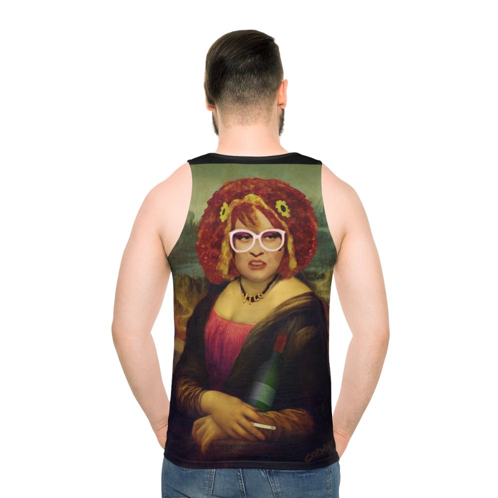 Unisex Moaner Linda Mona Lisa Tank Top