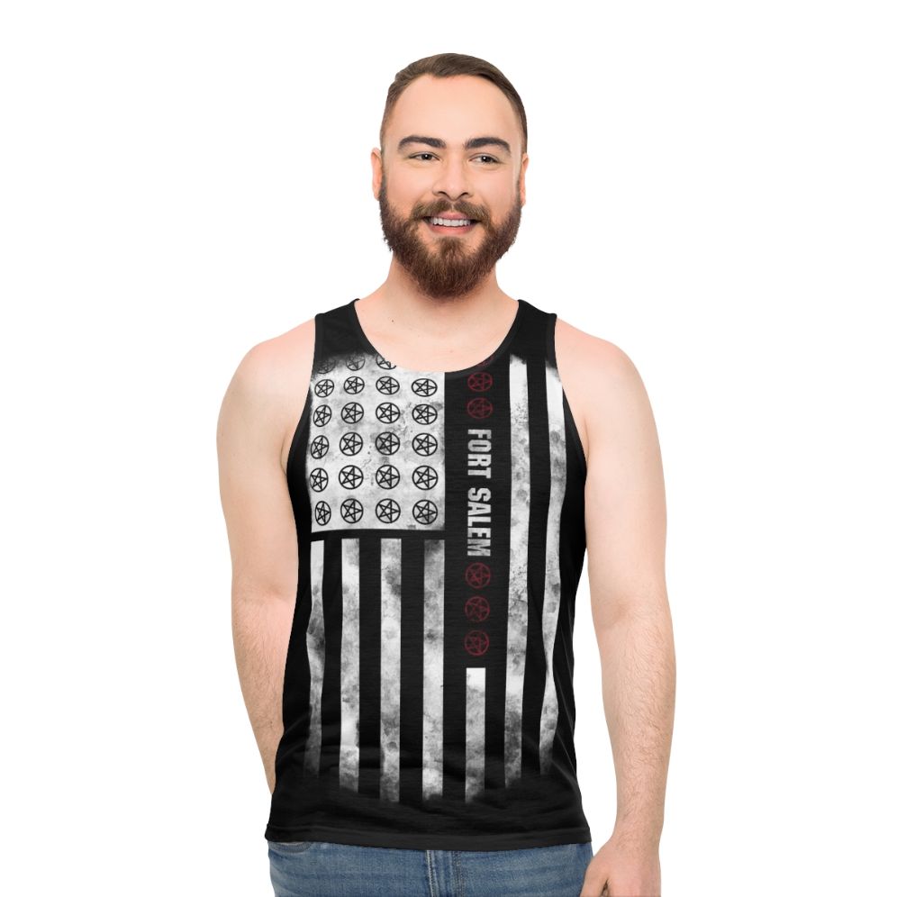 Unisex Motherland Patriotic American Flag Tank Top