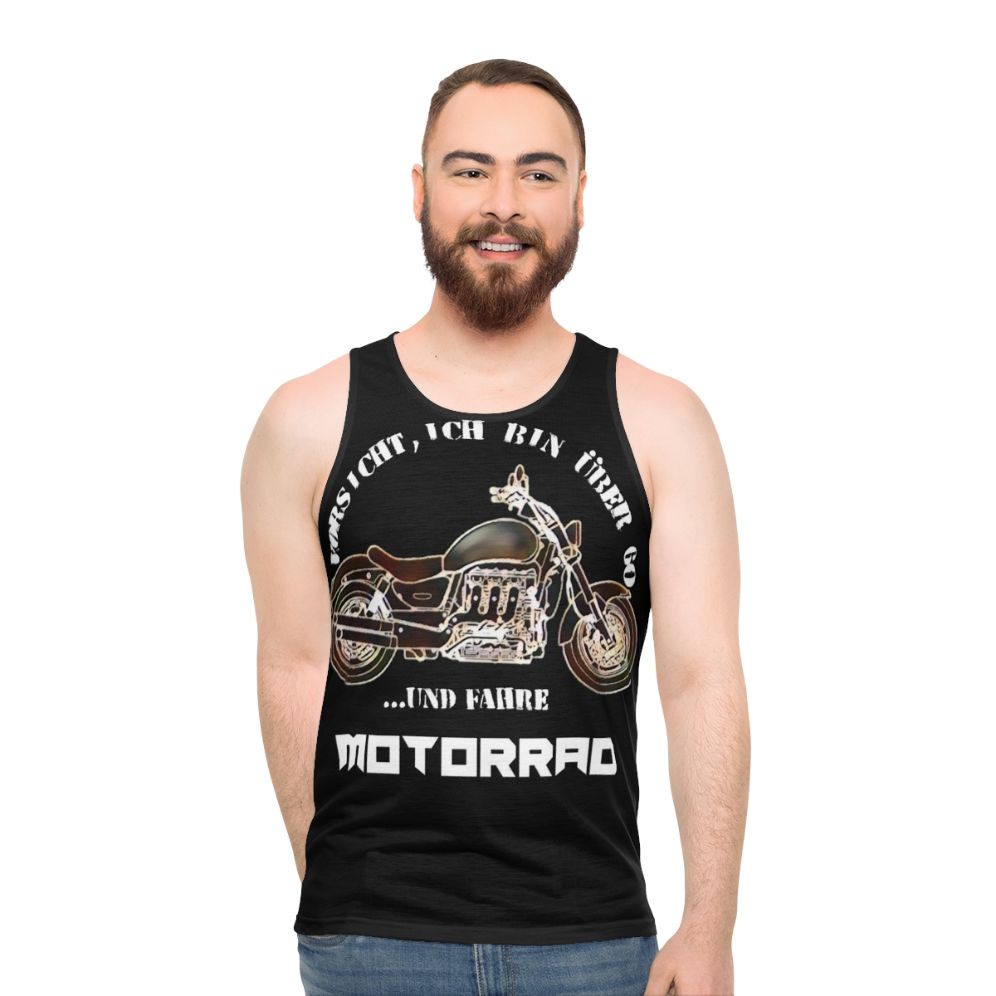 Unisex motorcycle biker vintage Rocket 3 tank top