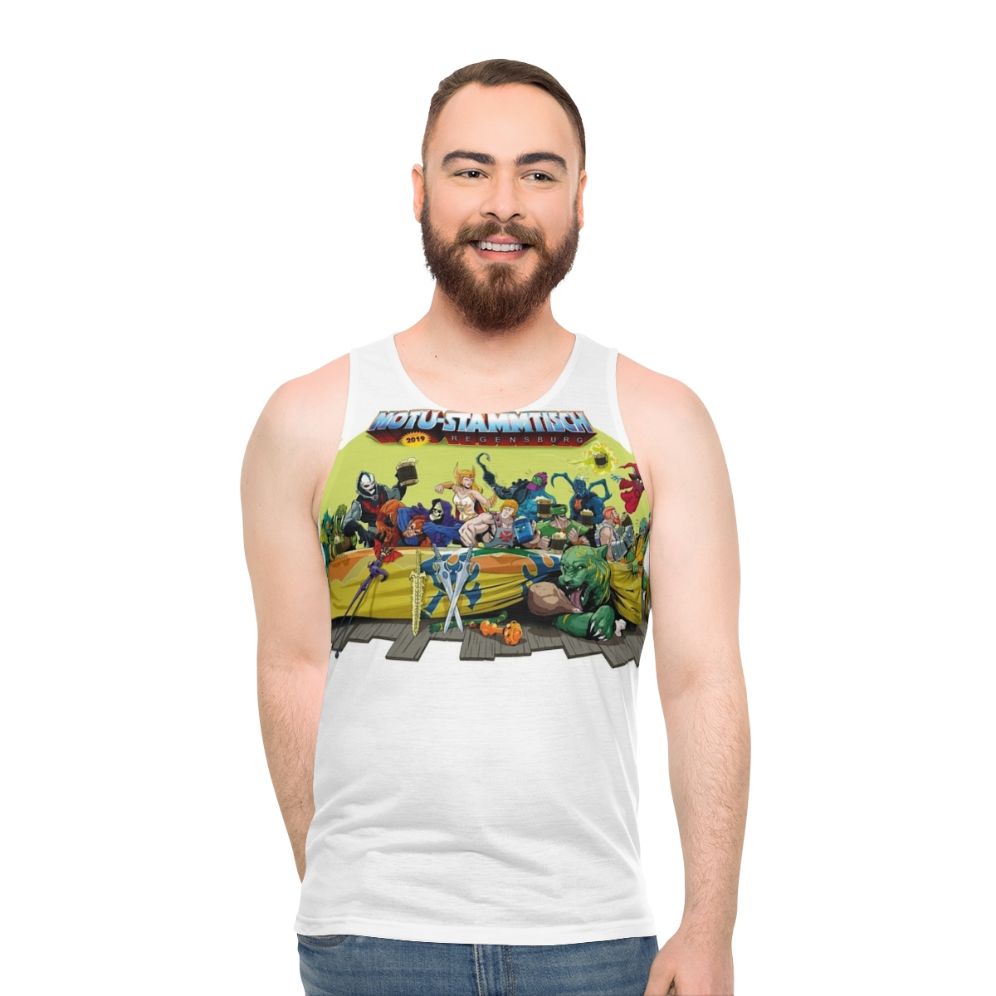 Unisex Motu Regulars Table In Regensburg Tank Top