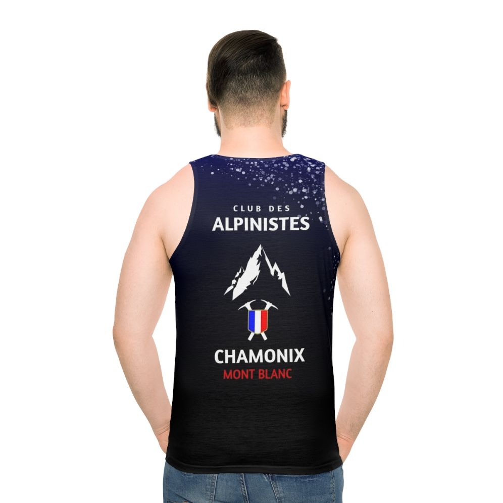 Unisex mountaineering tank top for climbing in Chamonix Mont Blanc