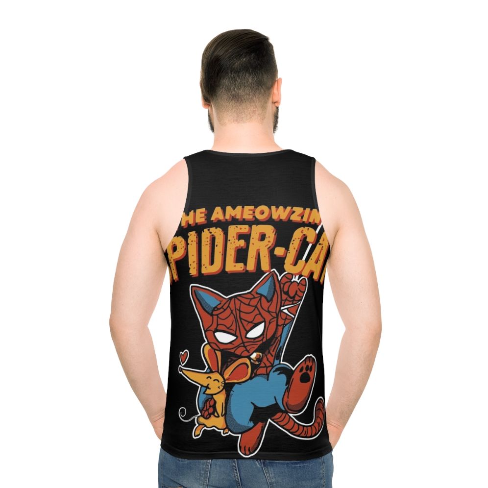 Unisex mouse rescue tank top with whimsical design