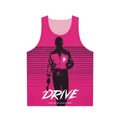 Unisex movie inspired minimalist design tank top