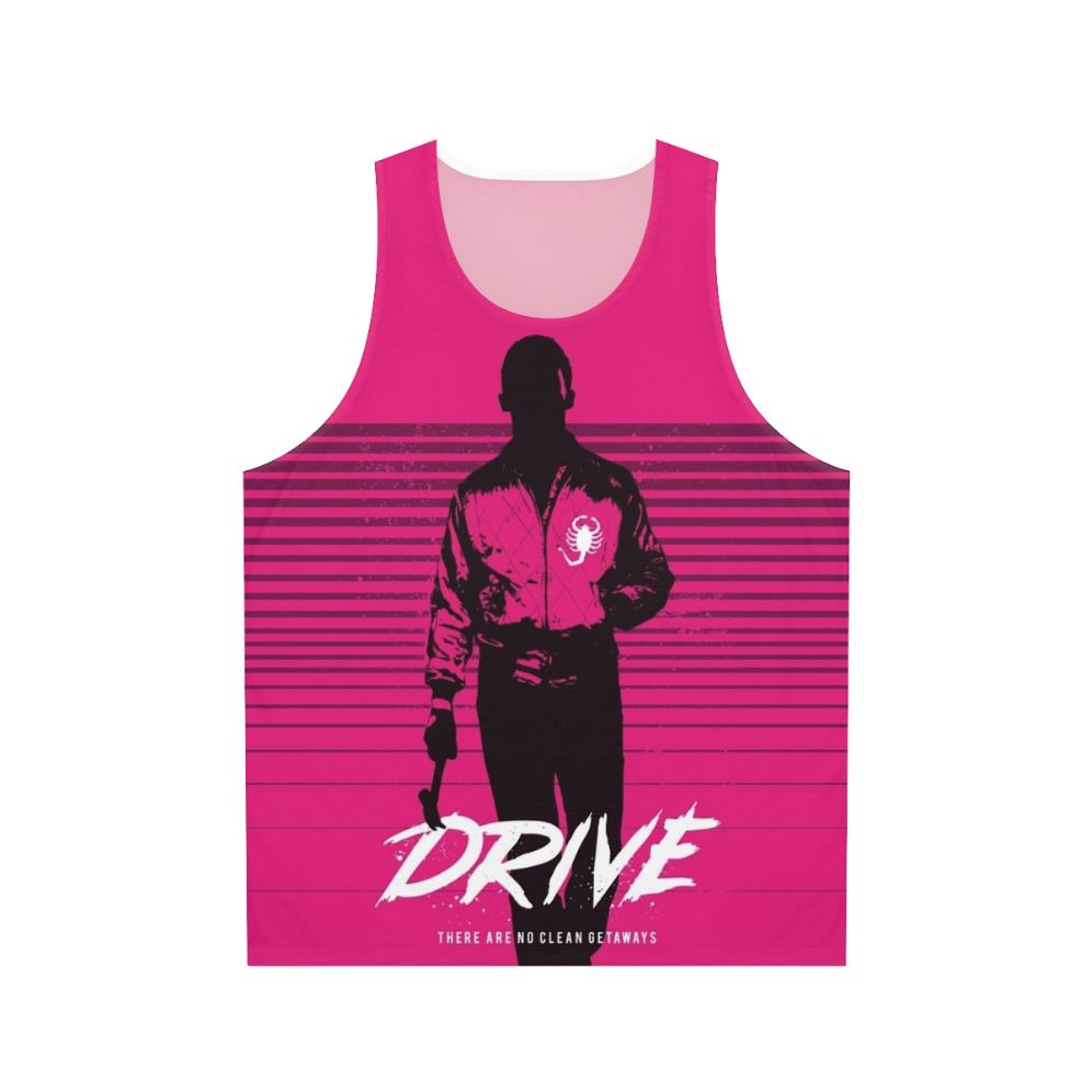 Unisex movie inspired minimalist design tank top