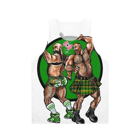 Unisex muscle bear fantasy tank top