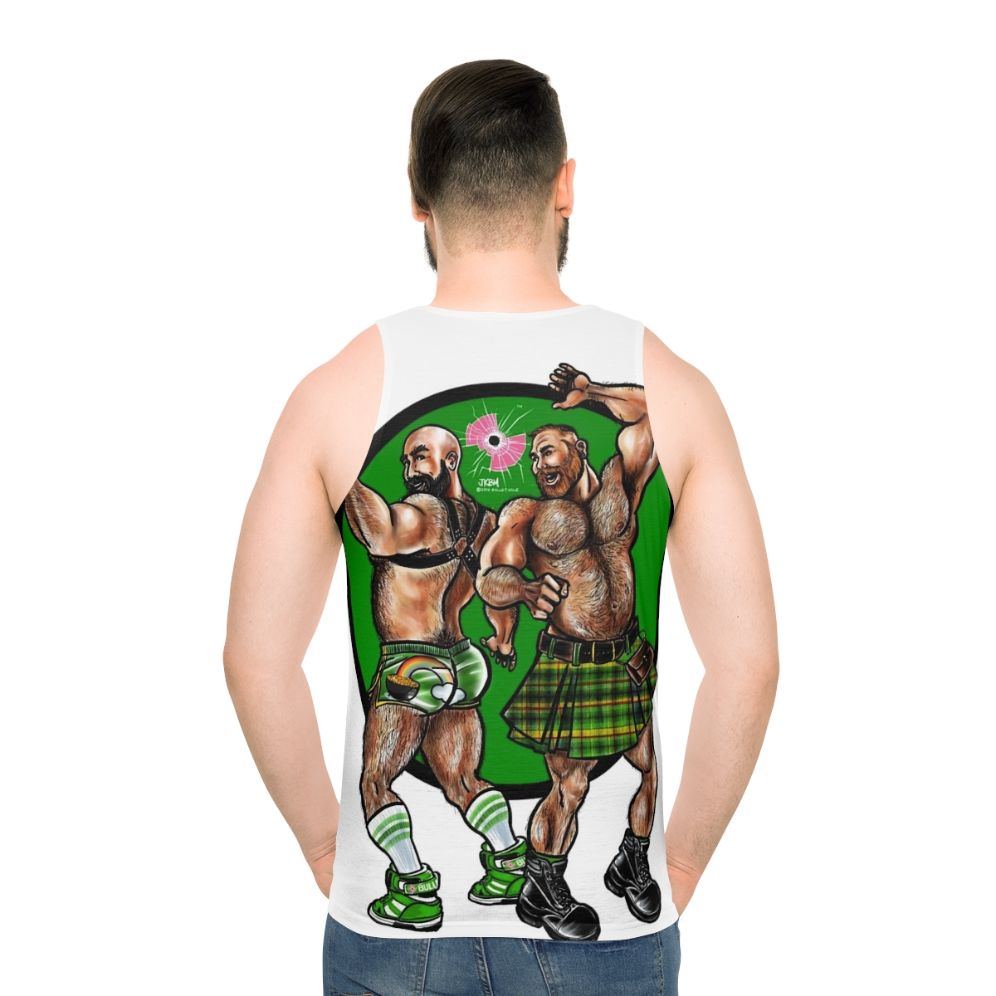 Unisex muscle bear fantasy tank top