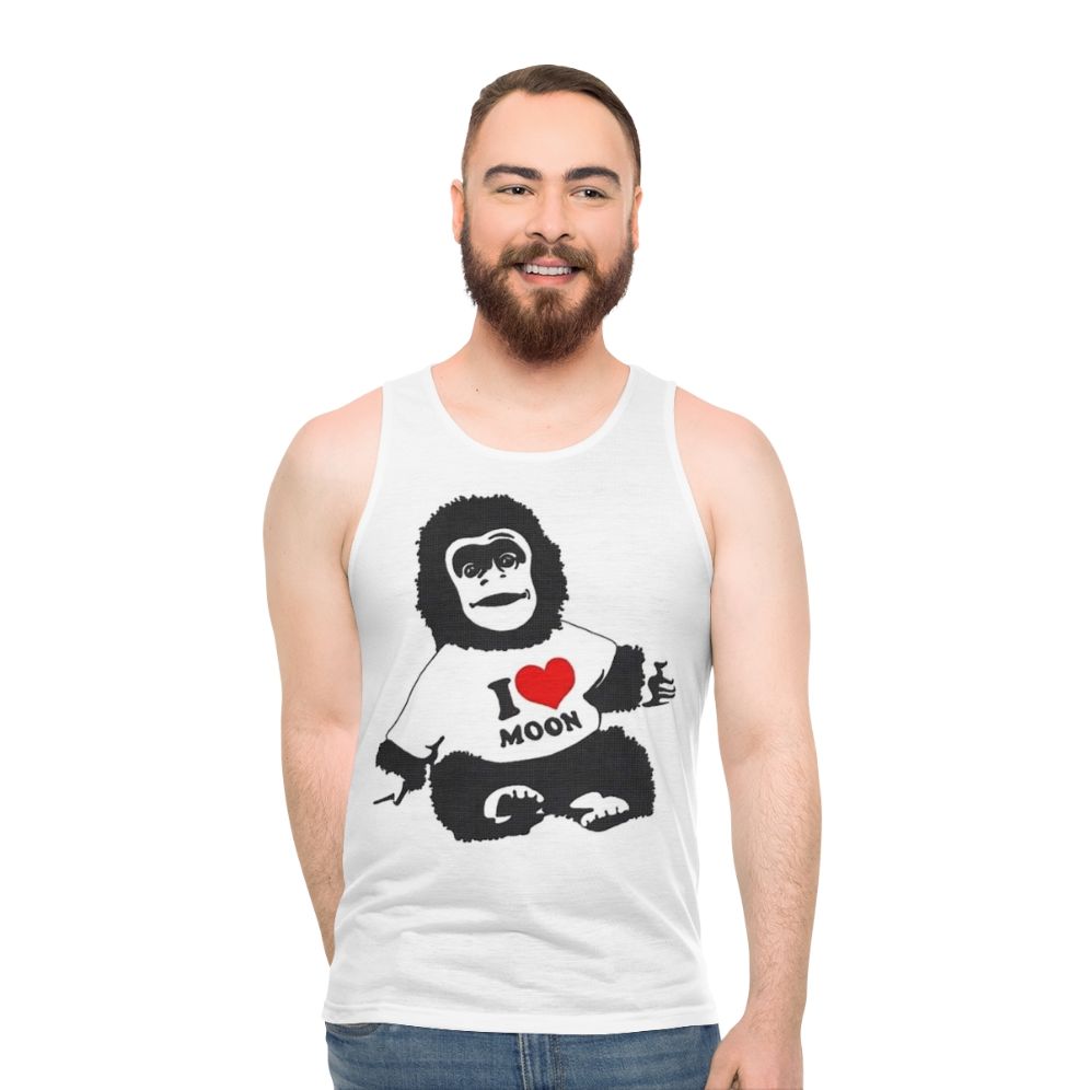 Unisex music-inspired air tank top