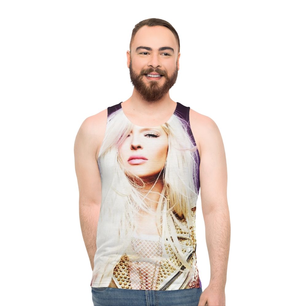 Unisex music and dance inspired tank top