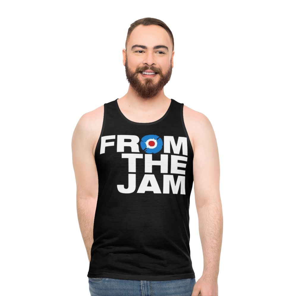 Unisex music jam band alternative rock tank top