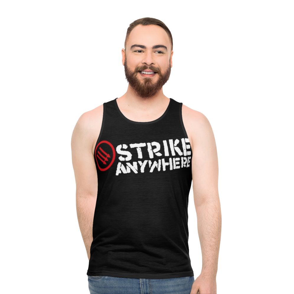 Unisex music lover tank top