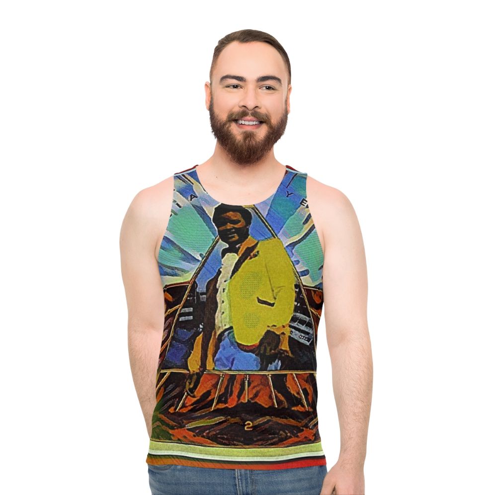 Unisex Music Tank Top with "You Mean You're Going to Explode" Lyrics
