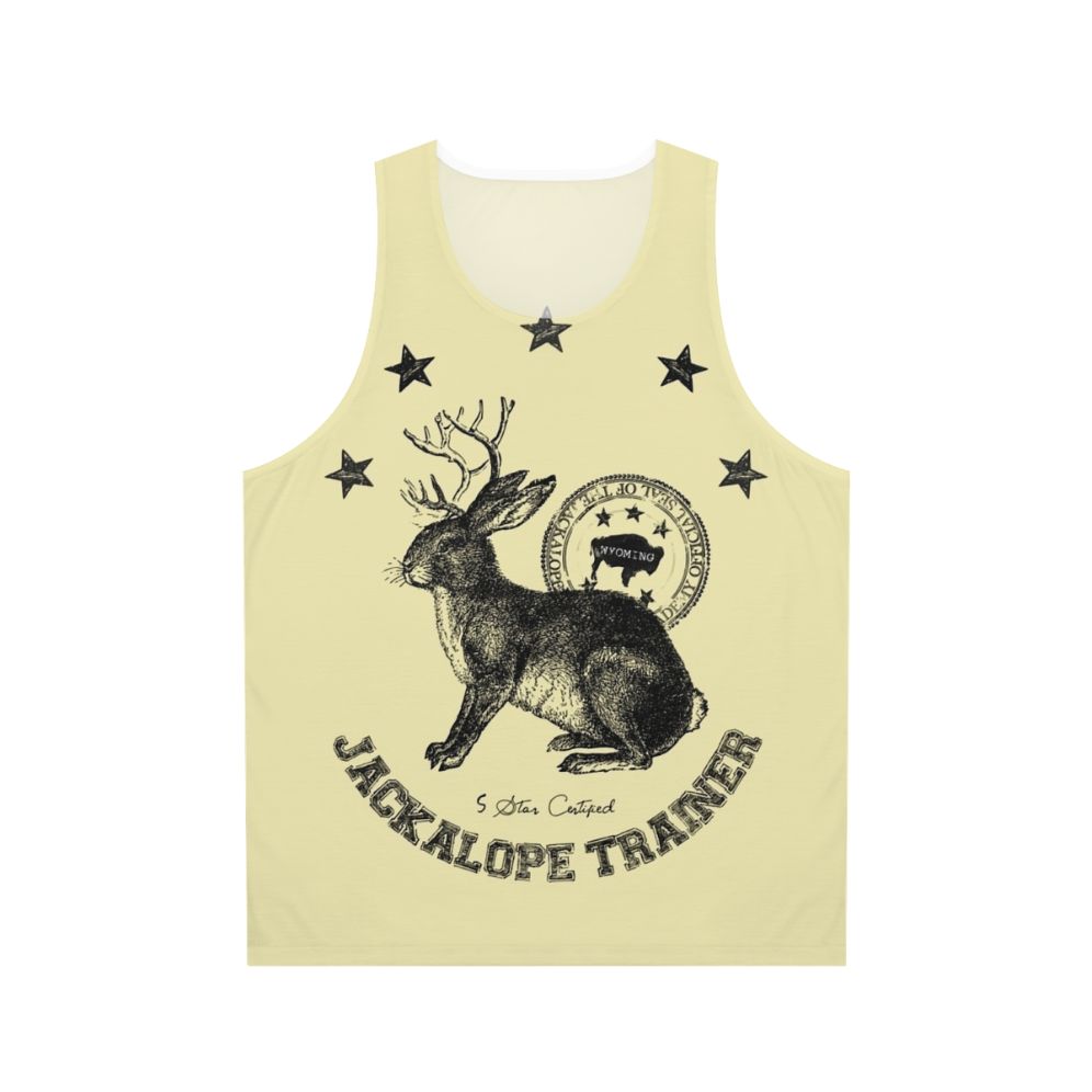Unisex tank top with mythical creature wildlife print