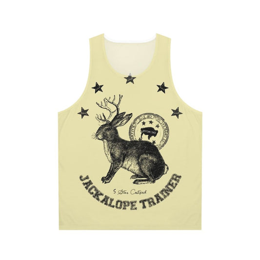 Unisex tank top with mythical creature wildlife print