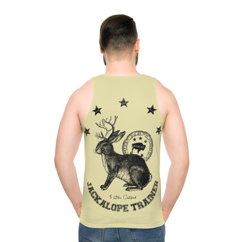 Unisex tank top with mythical creature wildlife print