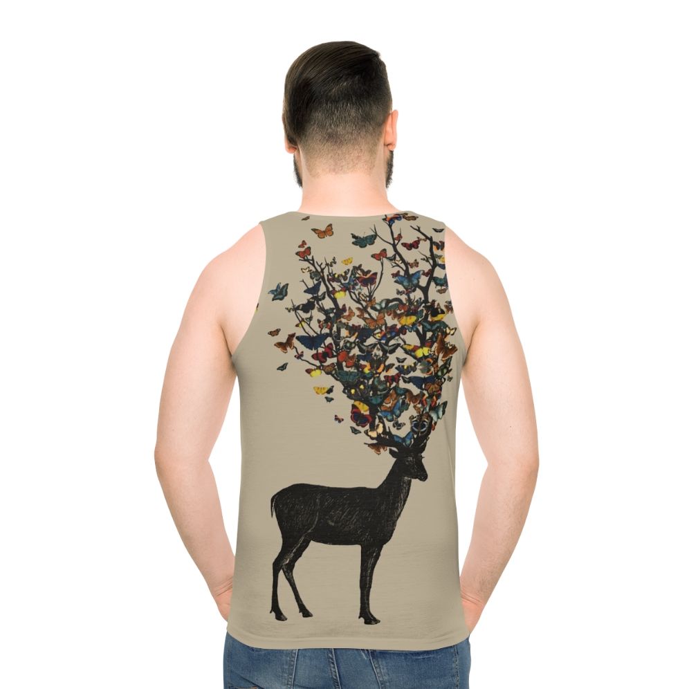 Unisex nature inspired wildlife design tank top