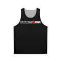 Unisex naughty dog graphic tank top
