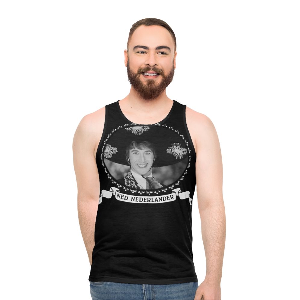 Unisex Ned Nederlander Three Amigos Comedy Tank Top