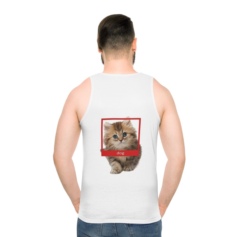 Unisex tank top with neural network design