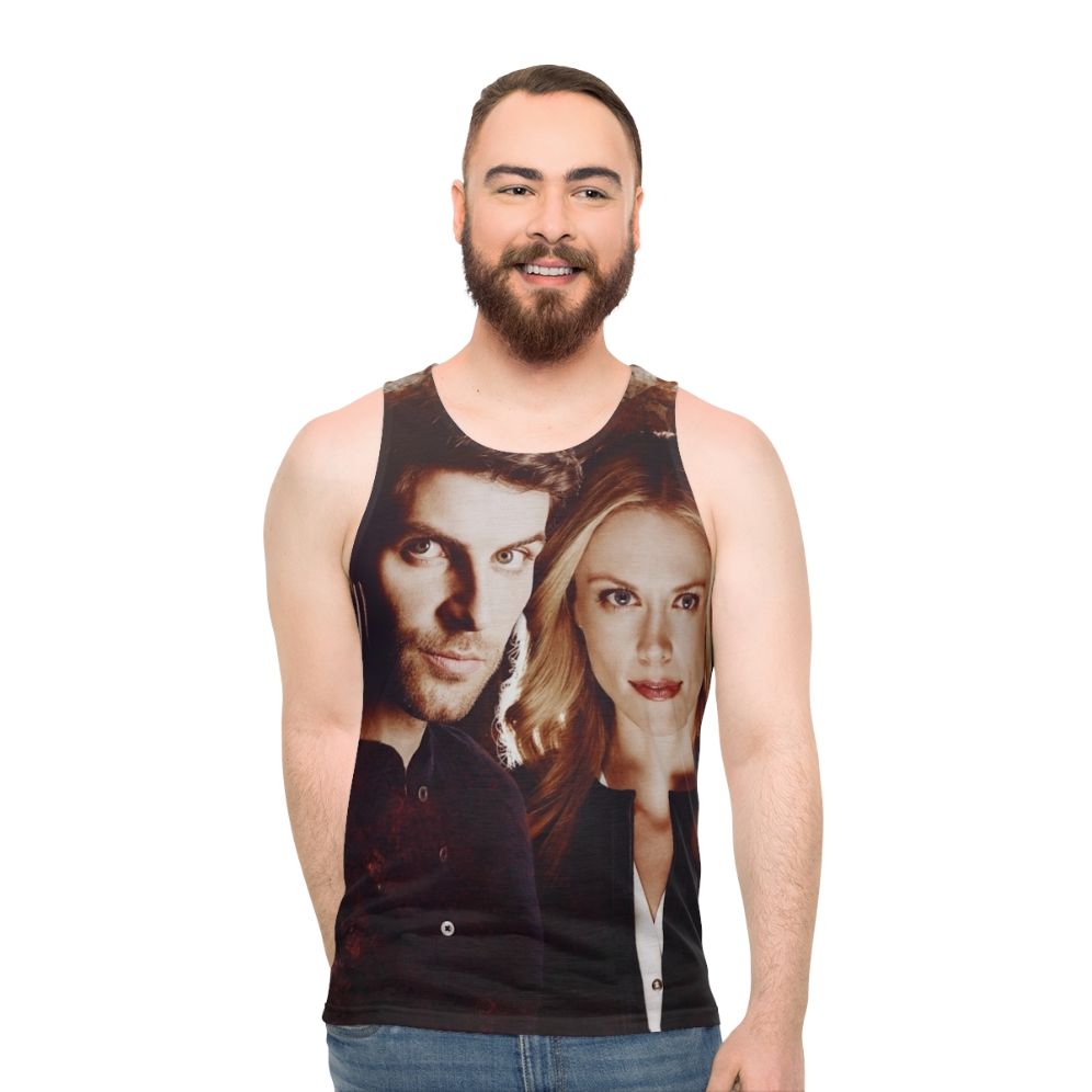 Unisex 'Nick & Adalind' Grimm Inspired Sleeveless Shirt