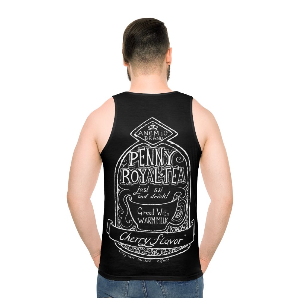 Unisex Nirvana-inspired grunge tank top with hand-lettered lyrics