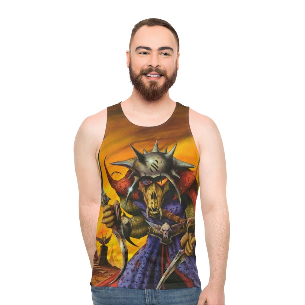 Unisex "No Means Of Escape" Heavy Metal Fantasy Tank Top