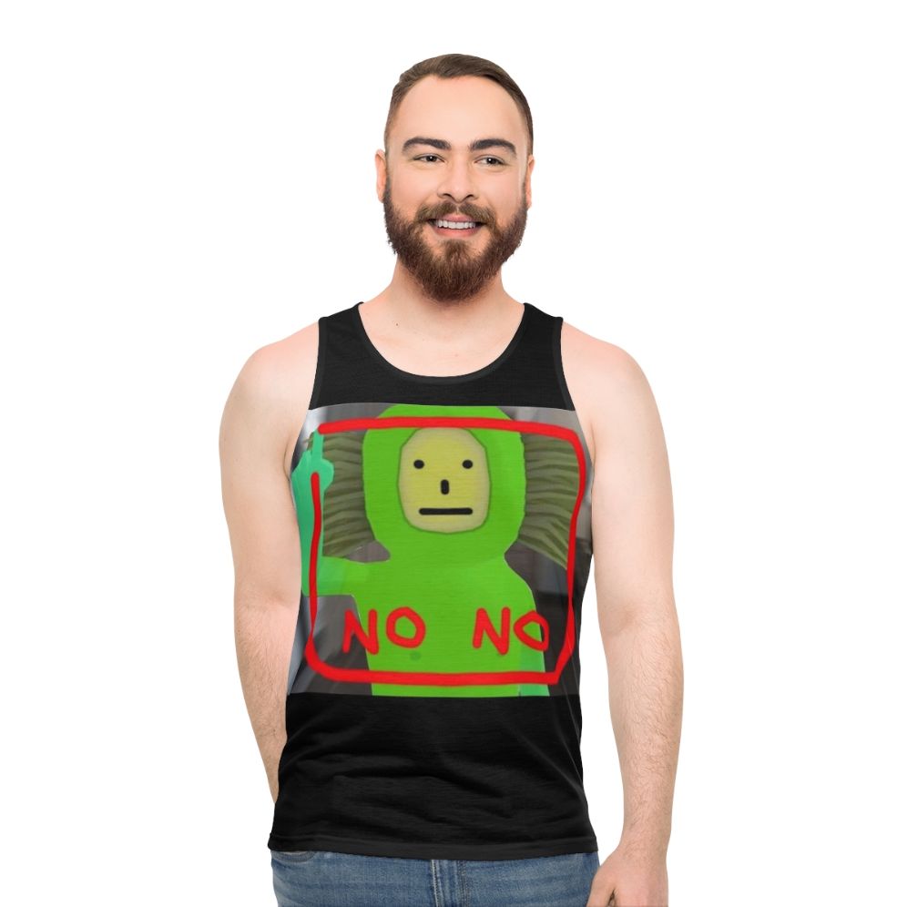 Unisex No No Square Tank Top